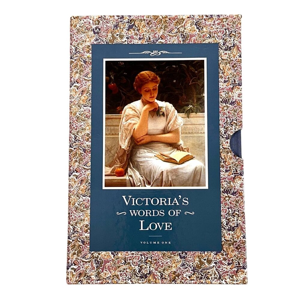 Vintage Victoria's Secret Book - Victoria's Words Of Love Vol. 1  with Case